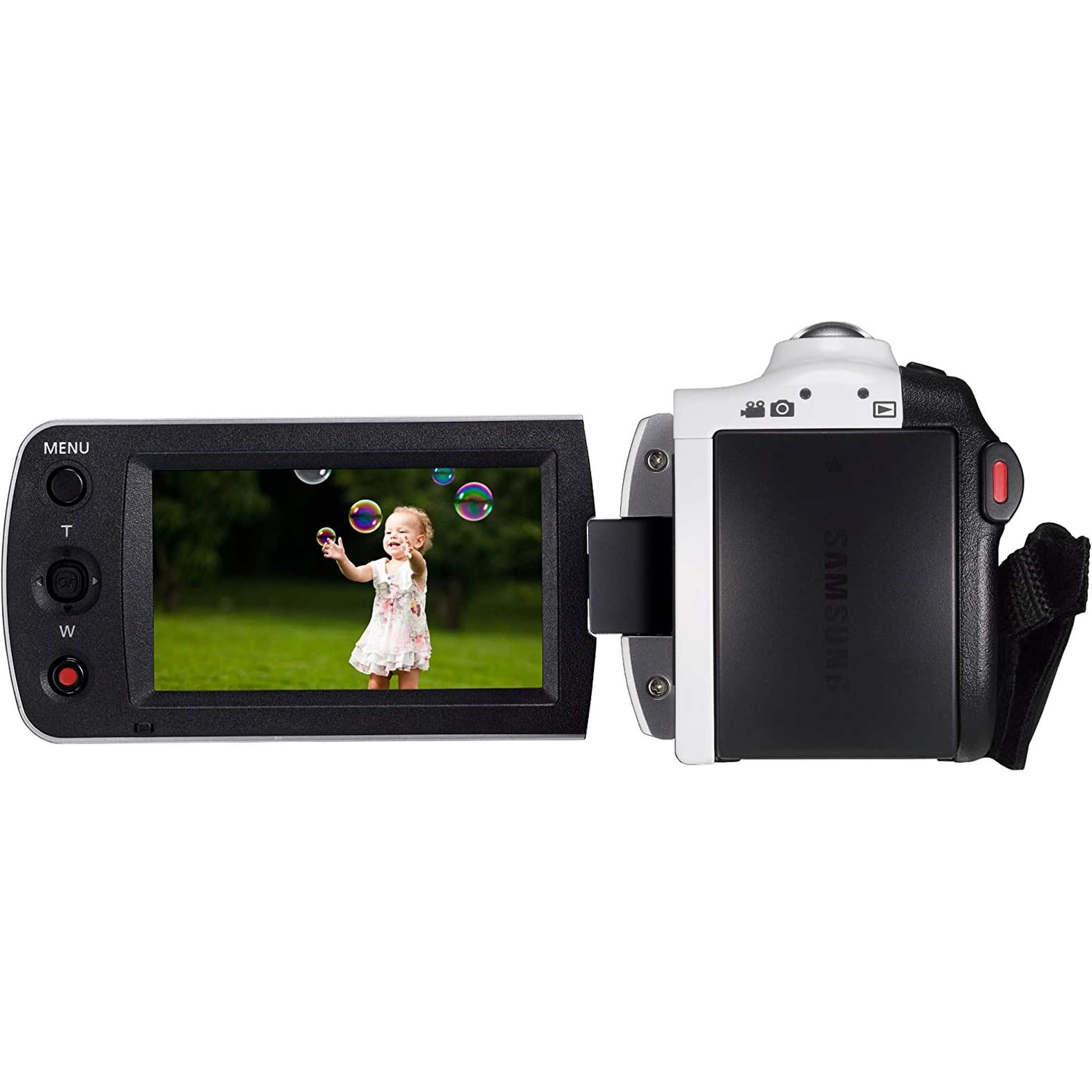 Samsung F90 Black Camcorder with 2.7" LCD Screen/HD Video Discontinued Renewed - Reconditioned Samsung