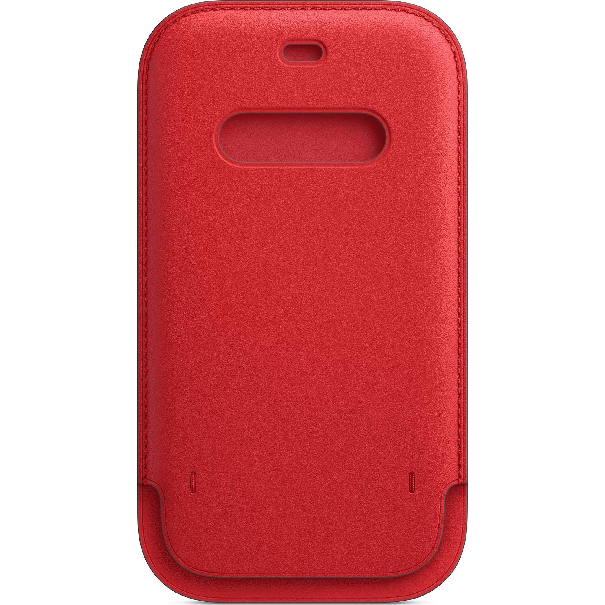 Apple iPhone 12 and 12 Pro Leather Sleeve with MagSafe - Product RED Apple