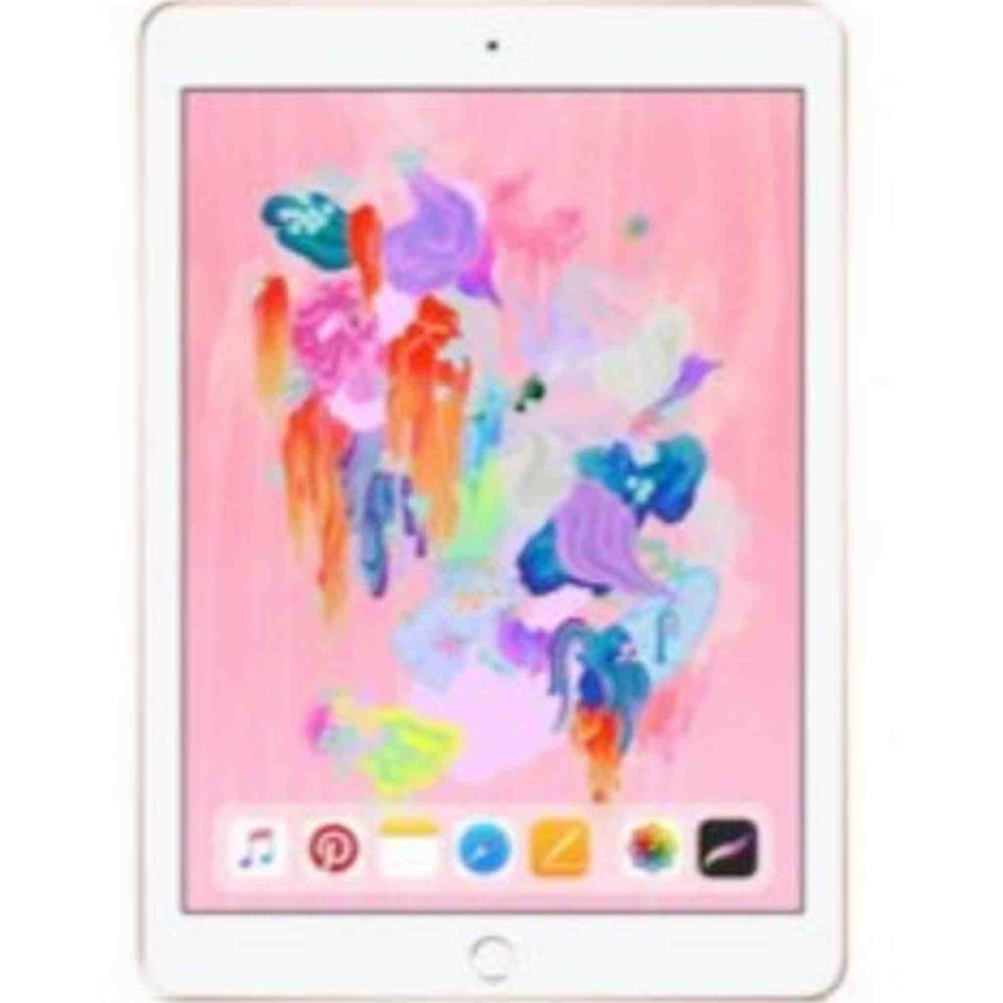 Apple 9.7" iPad Early 2018, 128GB, Wi-Fi + 4G LTE, Gold Apple
