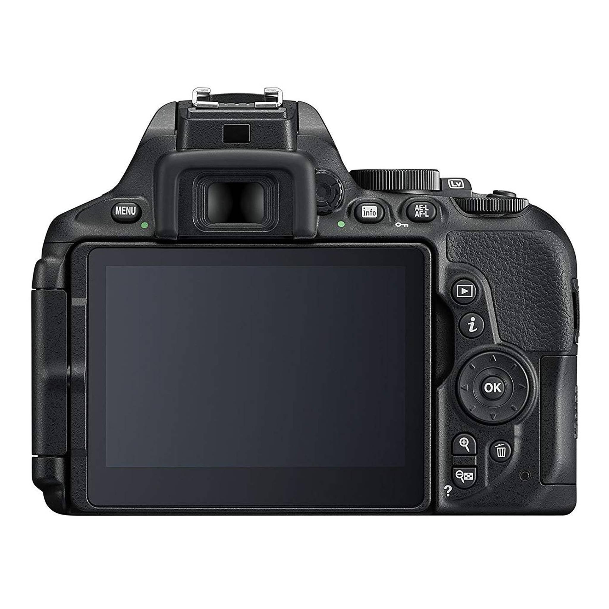 Nikon 1577 D5600 DX-Format Digital SLR with AF-S DX NIKKOR 18-140mm f/3.5-5.6G ED VR Lens, Black Nikon